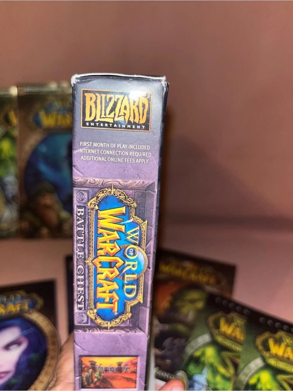 World of Warcraft Battle Chest & Guides - Blue Green Artwork